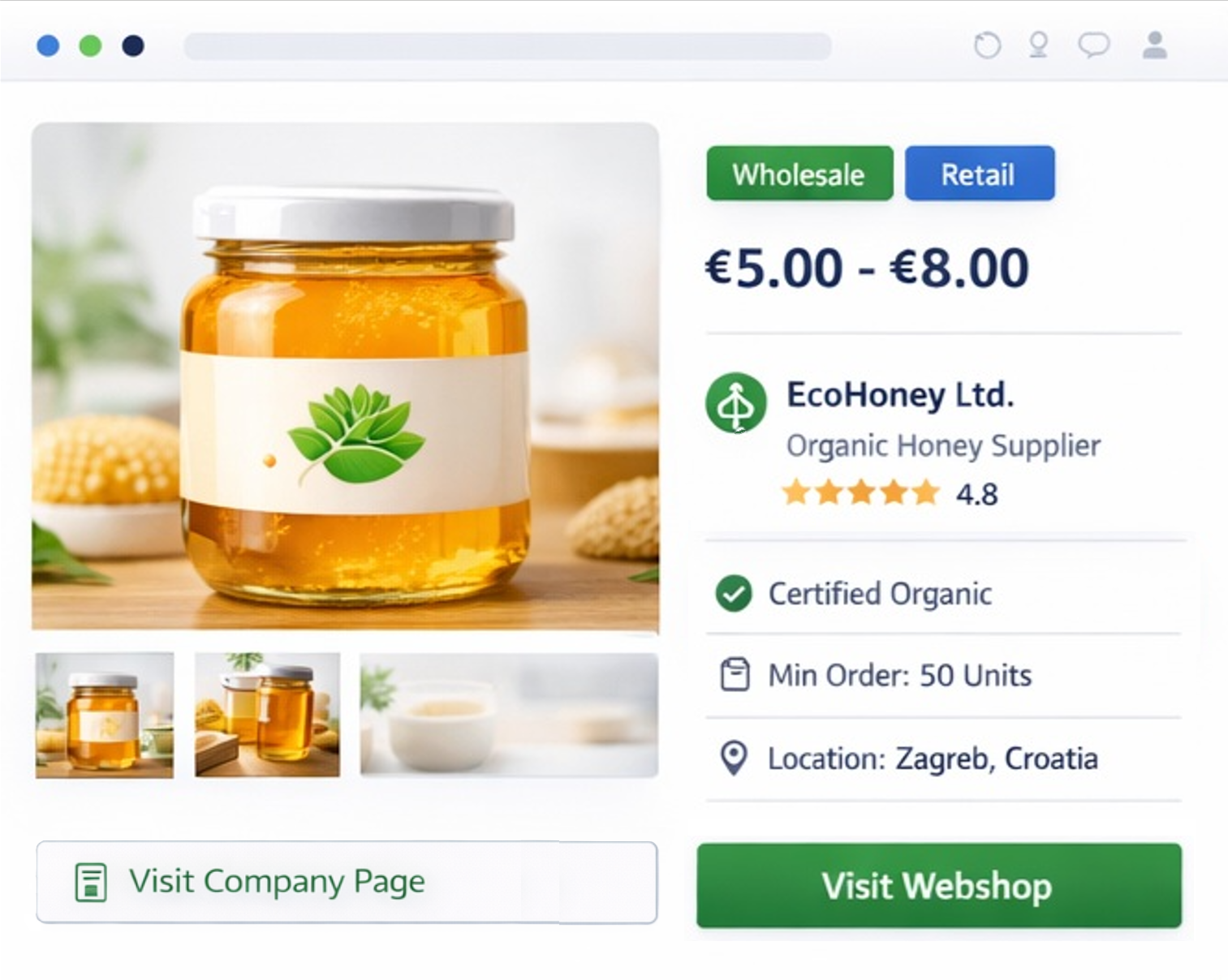 Marketplace product preview