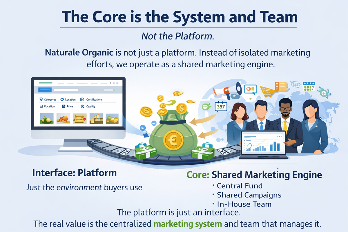 The core is the system and team and not just platform